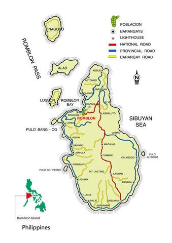 Map of Romblon, Romblon | Romblomanon